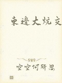 东边大炕交换封面
