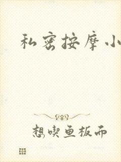 私密按摩小说封面