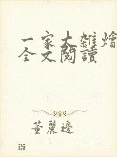 一家大杂烩小说全文阅读