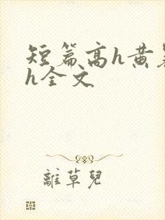 短篇高h黄暴辣h全文