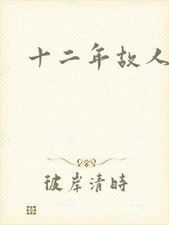 十二年故人戏