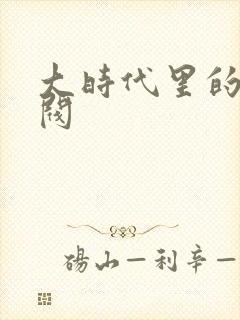 大时代里的小军阀