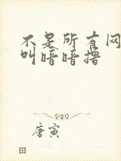 不是所有网站都叫暗暗撸