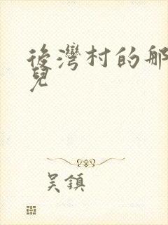 后湾村的那些事儿