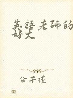 英语老师的兔子好大