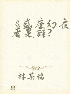 《盛唐幻夜》作者是谁?