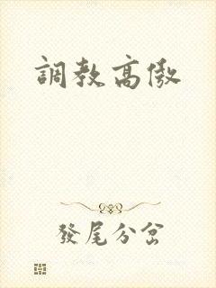 调教高傲