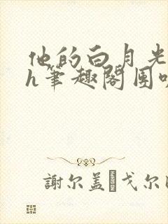 他的白月光hvh笔趣阁团叽叽