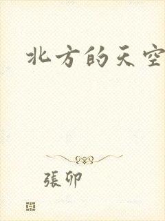 北方的天空封面
