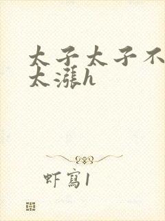 太子太子不要了太涨h