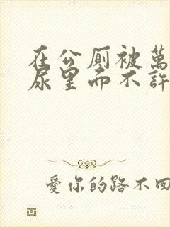 在公厕被万人c尿里面不许漏