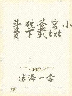 斗破苍穹小说免费下载txt封面