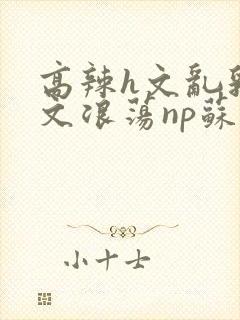 高辣h文乱乳h文浪荡np苏夏