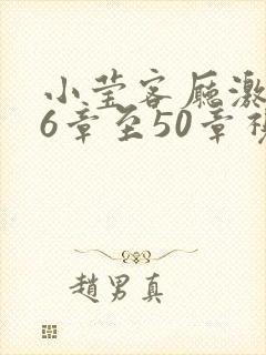 小莹客厅激情46章至50章视