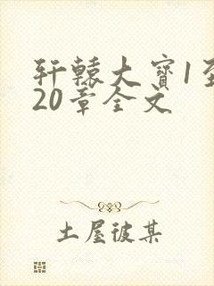 轩辕大宝1至720章全文