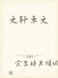 文轩车文