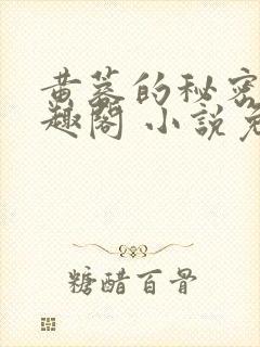 黄蓉的秘密 笔趣阁 小说免费阅读