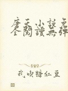 唐天小说免费大全阅读无弹窗