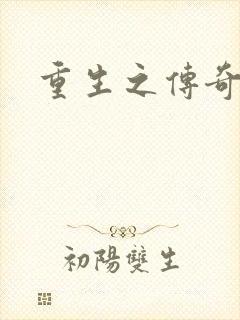 重生之传奇时代封面