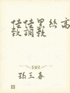 佳佳黑丝高跟极致调教封面