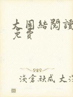 大团结阅读全文免费