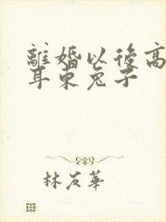 离婚以后高干 耳东兔子