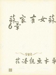 苏家有女苏杳56章