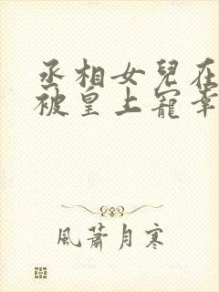 丞相女儿在书房被皇上宠幸的小说贺封面