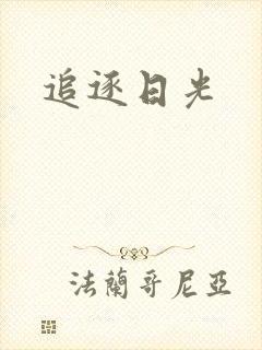 追逐日光封面