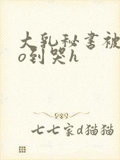 大乳秘书被cao到哭h