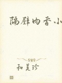 隔壁肉香小说