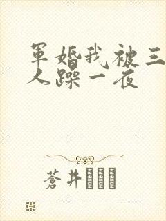 军婚我被三个男人躁一夜封面