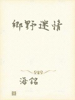 乡野迷情封面