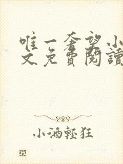 唯一奢望小说全文免费阅读