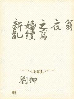 新婚之夜翁莹情乱续写封面