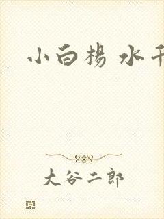 小白杨 水千丞
