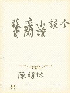 苏奕小说全文免费阅读