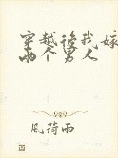 穿越后我嫁给了两个男人封面