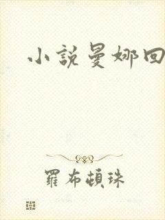 小说曼娜回忆录封面