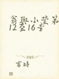 翁与小莹第十部12至16章