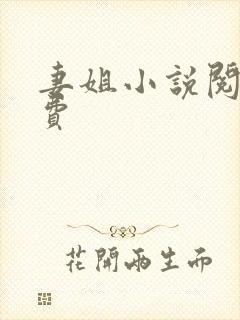 妻姐小说阅读免费