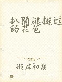 扒开腿挺进湿润的花苞