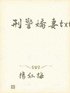 刑警娇妻txt