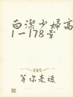 白洁少妇高义第1一178章