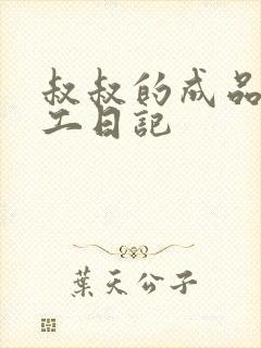 叔叔的成品店打工日记