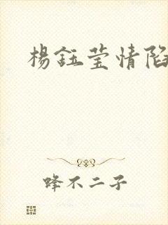 杨钰莹情陷红楼封面