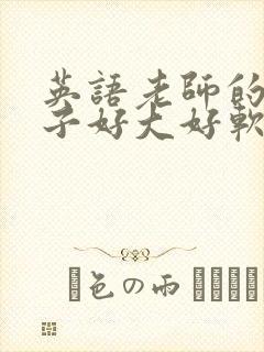 英语老师的小兔子好大好软水