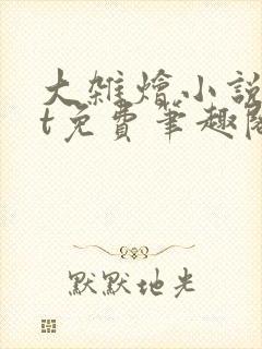 大杂烩小说txt免费笔趣阁