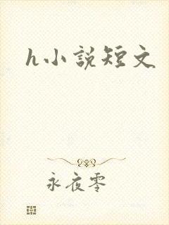 h小说短文封面