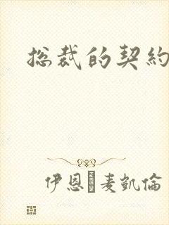 总裁的契约情人